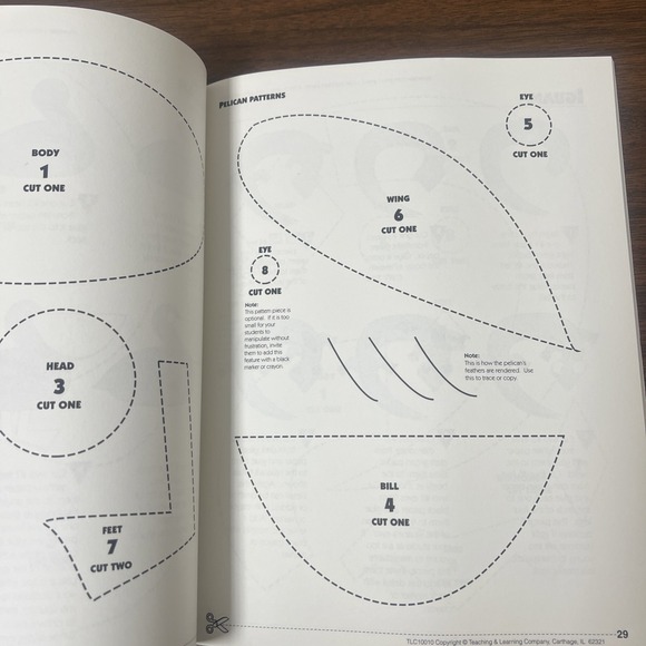 Lot Of 3 Cut‎ and Create! Easy Step-by-Step Projects That Teach Scissor Skills - Picture 16 of 16